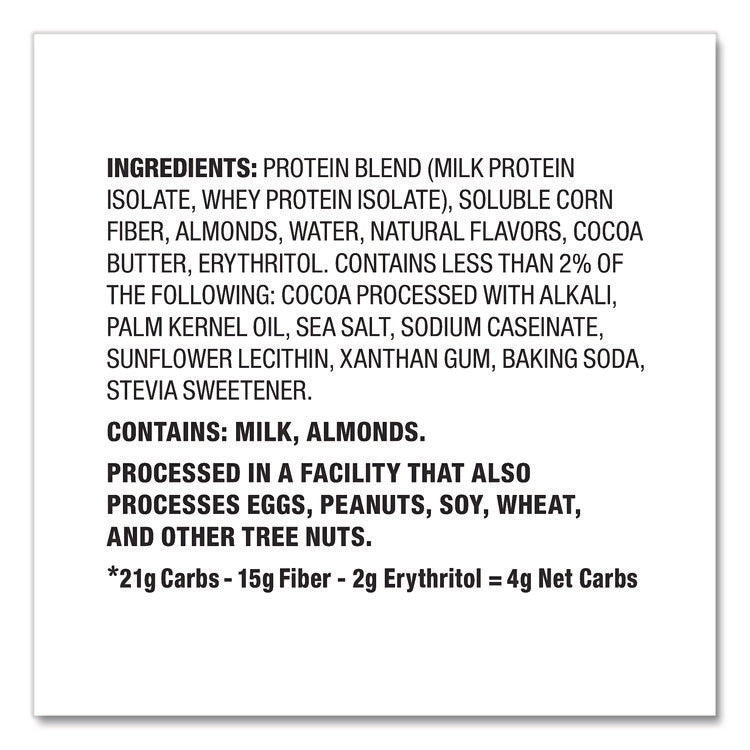 Protein Bars, Cookies And Cream, 2.12 Oz Bar, 12 Bars/box