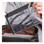 S-GEL HIGH-PERFORMANCE GEL PEN, RETRACTABLE, FINE 0.5 MM, BLACK INK, BLACK BARREL, 4/PACK