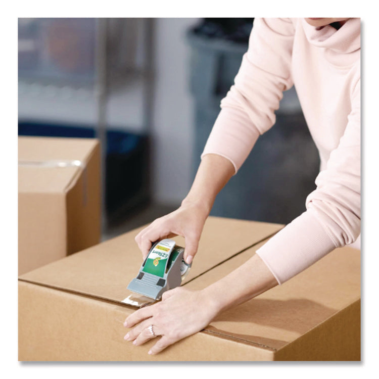 Ez Start Premium Packaging Tape With Dispenser, 3" Core, 1.88" X 22.2 Yds, Clear, 6/pack