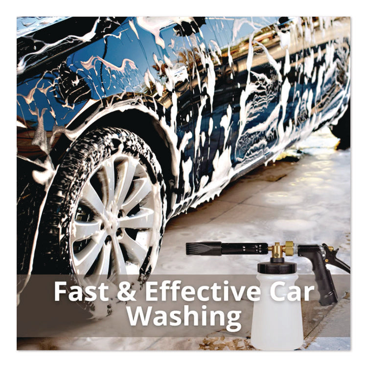 Foaming Gun, 16 Oz, Translucent White/black