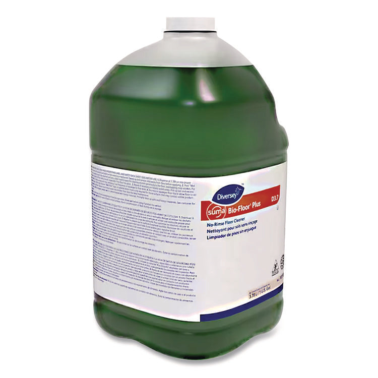 Suma Bio-Floor Cleaner, Unscented, Liquid, 1 Gal, 4/carton