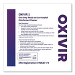 Oxivir Tb, Natural Cherry Almond Scent, 3.78 L Container, 4/carton