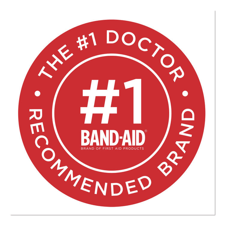 Sheer and Clear Adhesive Bandages, Assorted Sizes, 280/Box