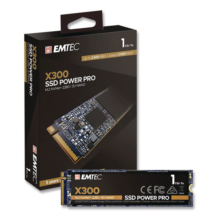 X300 Power Pro Internal Solid State Drive, 1 Tb, Pcie