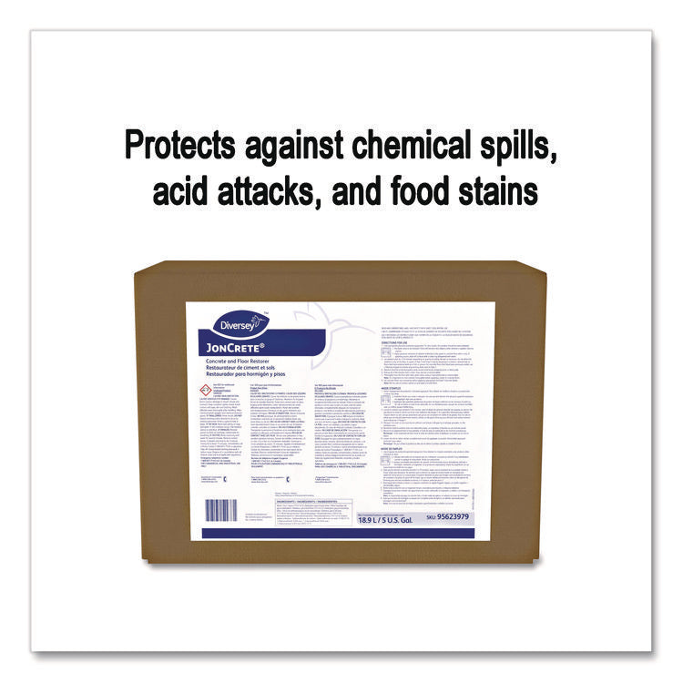 JonCrete Concrete and Floor Restorer, Fresh Scent, 5 gal Envirobox