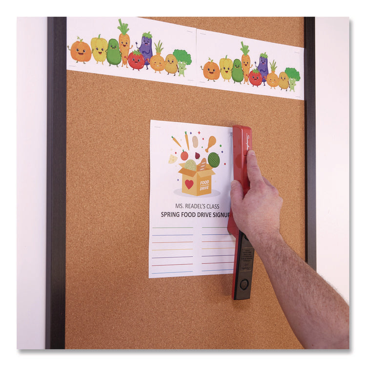 747 Classic Full Strip Stapler, 30-Sheet Capacity, Raspberry