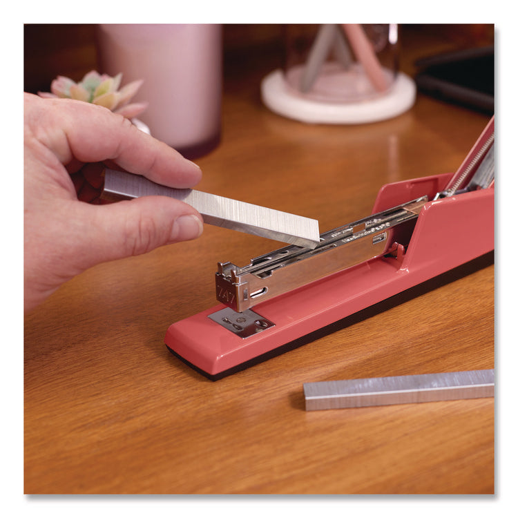 747 Classic Full Strip Stapler, 30-Sheet Capacity, Raspberry
