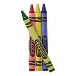 Classic Color Cello Pack Party Favor Crayons, 4 Colors/pack, 360 Packs/carton