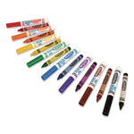 Crayon And Ultra-Clean Washable Marker Classpack, 8 Colors, 128 Each Crayons/markers, 256/box