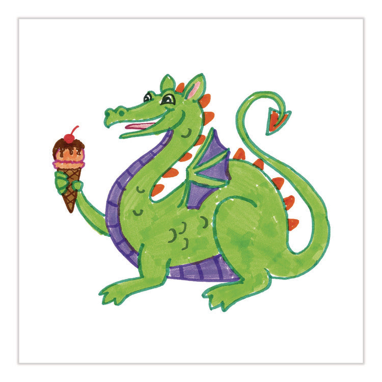 Crayon And Ultra-Clean Washable Marker Classpack, 8 Colors, 128 Each Crayons/markers, 256/box