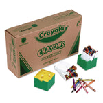 Classpack Regular Crayons, Assorted, 13 Caddies, 832/box