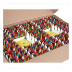 Classpack Regular Crayons, Assorted, 13 Caddies, 832/box