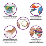 Air-Dry Clay, White, 5 Lbs