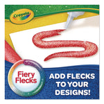 Washable Glitter Glue, 0.35 Oz, Assorted Colors, 9/pack