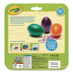 My First Washable Palm Grasp Crayons, Assorted Colors, 6/Pack