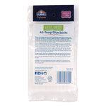 CraftBond Less Mess All-Temp Glue Sticks, 0.27" x 4", Dries Clear, 24/Pack