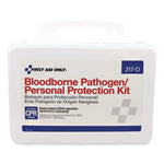 Bloodborne Pathogen And Personal Protection Kit With Microshield, 26 Pieces, Plastic Case