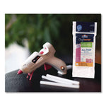 Craftbond Less Mess All-Temp Glue Sticks, Mini, 0.27 x 4, Dries Clear, 10/Pack