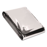 SmartCompliance Aluminized Rescue Blanket, 52 x 84, Silver