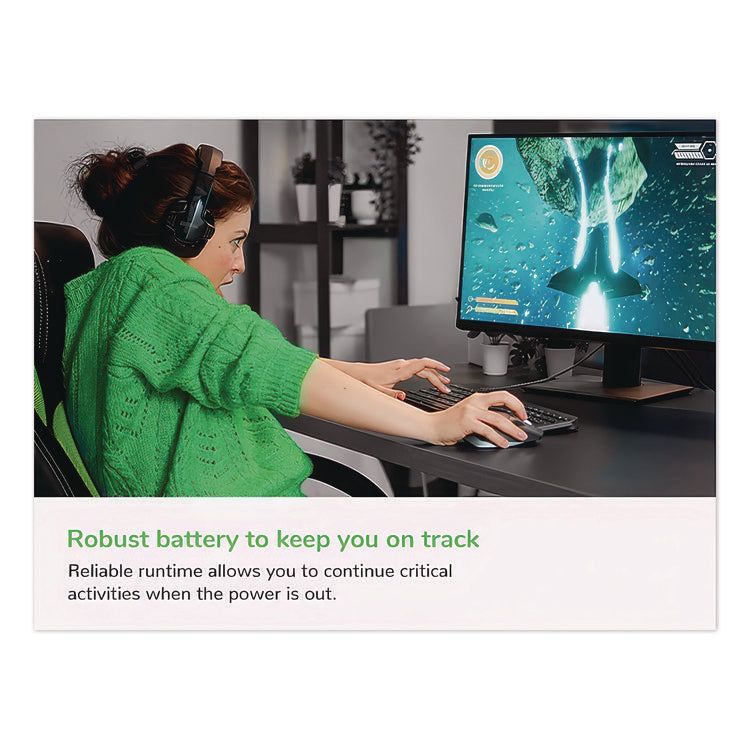 Bn450m Back-Ups 450 Va Battery Backup System, 6 Outlets, 450 Va, 180 J