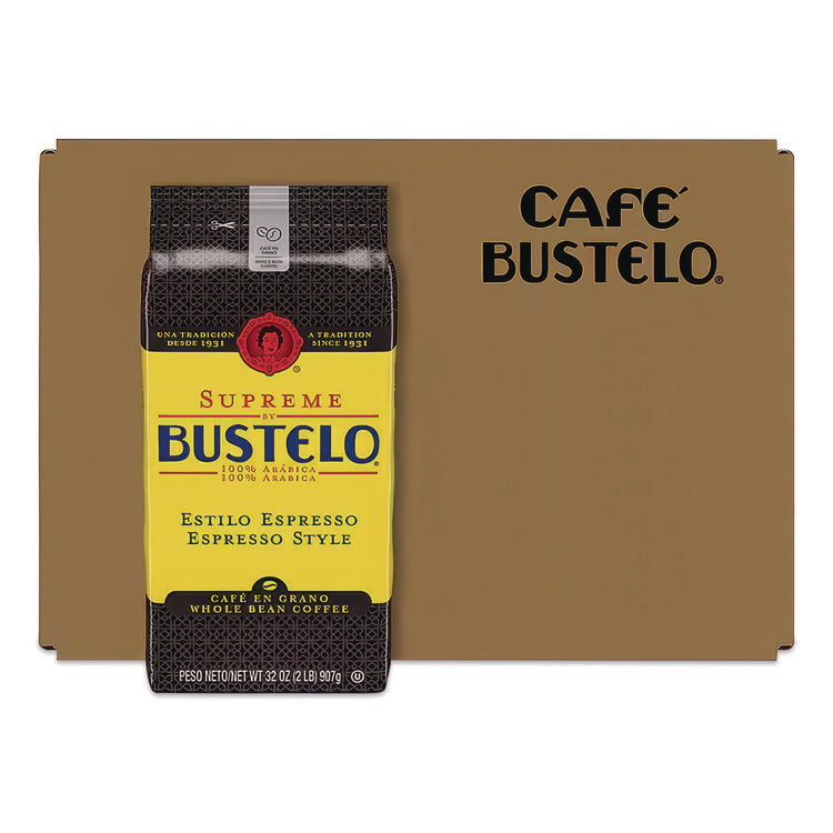 Supreme Espresso-Style Whole Bean Coffee, Dark Roast, 2 Lb Bag