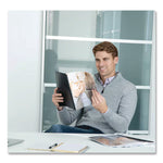 Expressions Linen Texture Presentation Covers for Binding Systems, Black, 11 x 8.5, Unpunched, 200/Pack