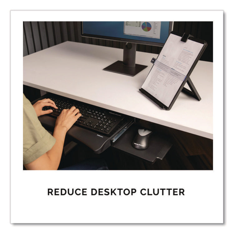 Office Suites Underdesk Keyboard Drawer, Black