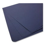 Solids Presentation Covers for Binding Systems, Unpunched, 11 x 8.75, Navy, 25/Pack