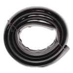 Power Gear Cord Cover, 2.5" X 6 Ft, Black