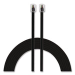 Line Cord, Plug/plug, 15 Ft, Black