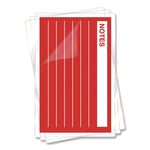 Laminating Pouches, 5 mil, 5.5" x 3.5", Gloss Clear, 100/Pack