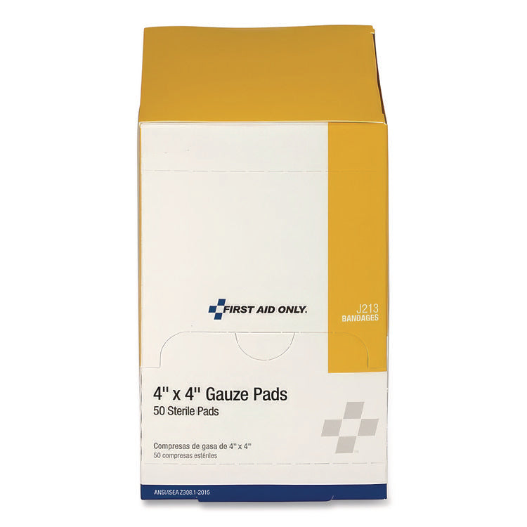 Sterile Gauze Pads, 4 X 4, 50/box