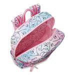 Adorable Dogs Life Backpack, 12" x 5" x 16", Tie-Dye Pink/Blue