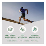 Professional Colorless Topical Analgesic Pain Reliever Gel, 4 oz Tube