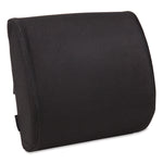 Memory Foam Ergonomic Lumbar Support Chair Cushion, 4 x 13.5 x 12.25, Black