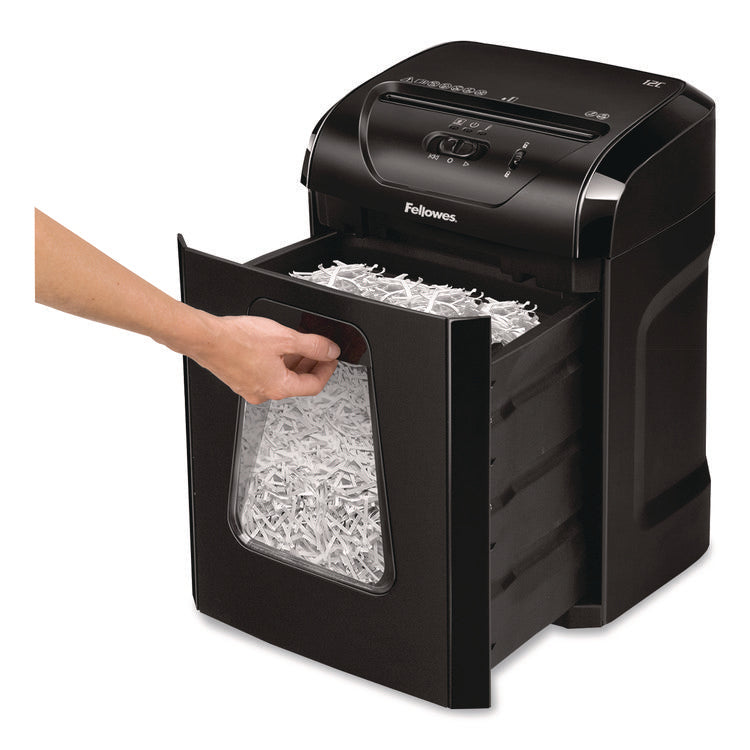 Powershred 12C Cross-Cut Personal Shredder, 12 Manual Sheet Capacity