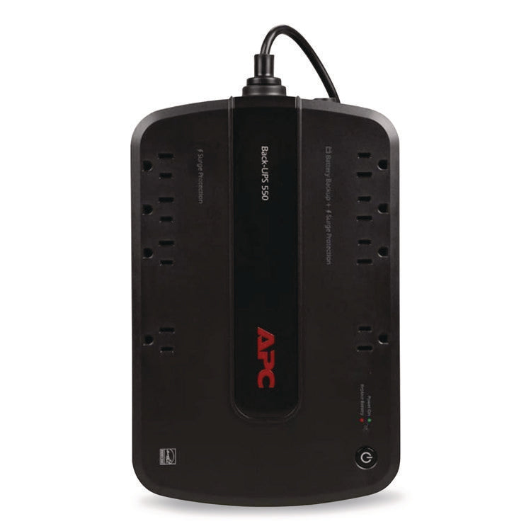 Back-UPS ES 550VA System, 8 Outlets, 550 VA, 365 J