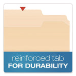 Manila Fastener Folders, 2/5-Cut Tabs, 0.75" Expansion, 2 Fasteners, Letter Size, Manila Exterior, 50/Box