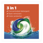 PODS Laundry Detergent, HE Compatible, Coldwater Clean Original, 66 oz Tub, 76 Pods/Tub, 4 Tubs/Carton