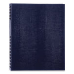 NotePro Notebook, 1-Subject, Wide/Legal Rule, Indigo Blue Cover, (100) 10.75 x 8.5 Sheets