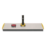 Hygen Quick Connect S-S Frame, Squeegee, 24w X 4 1/2d, Aluminum, Yellow