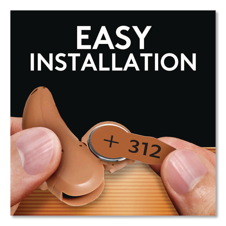 Hearing Aid Battery, #312, 16/pack