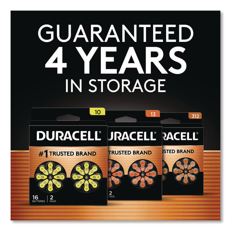 Hearing Aid Battery, #312, 16/pack