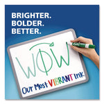 Low-Odor Dry-Erase Marker, Fine Bullet Tip, Red, Dozen