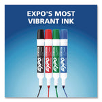 Low-Odor Dry-Erase Marker, Medium Bullet Tip, Blue, Dozen