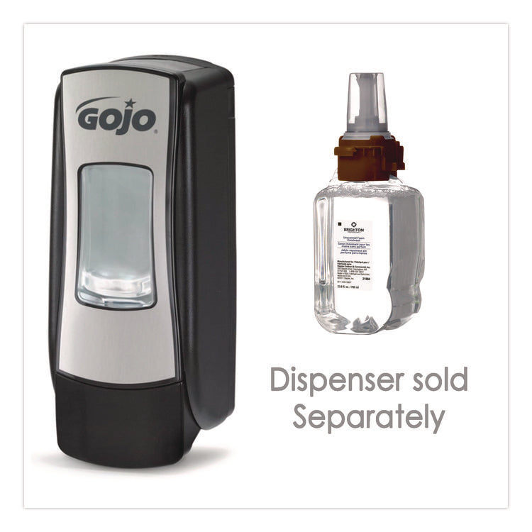 Foaming Hand Soap Refill for ADX 7 Dispenser, Unscented, 700 mL, 4/Carton