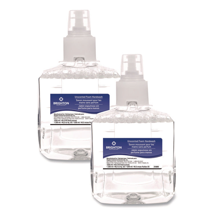 LTX-12 Hand Soap Refill, Unscented, 1,200 mL, 2/Carton