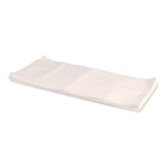 Low Density Can Liners, 30 gal, 0.5 mil, 30" x 36", Clear, Flat Pack, 250/Carton
