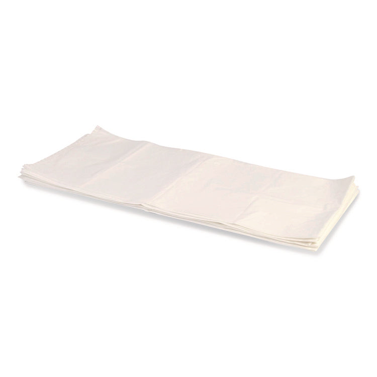 Low Density Can Liners, 30 gal, 0.5 mil, 30" x 36", Clear, Flat Pack, 250/Carton