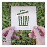 Linear Low-Density Can Liners for Recyclable Waste, 45 gal, 1.3 mil, 40" x 46", Blue, Flat Pack, 100/Carton